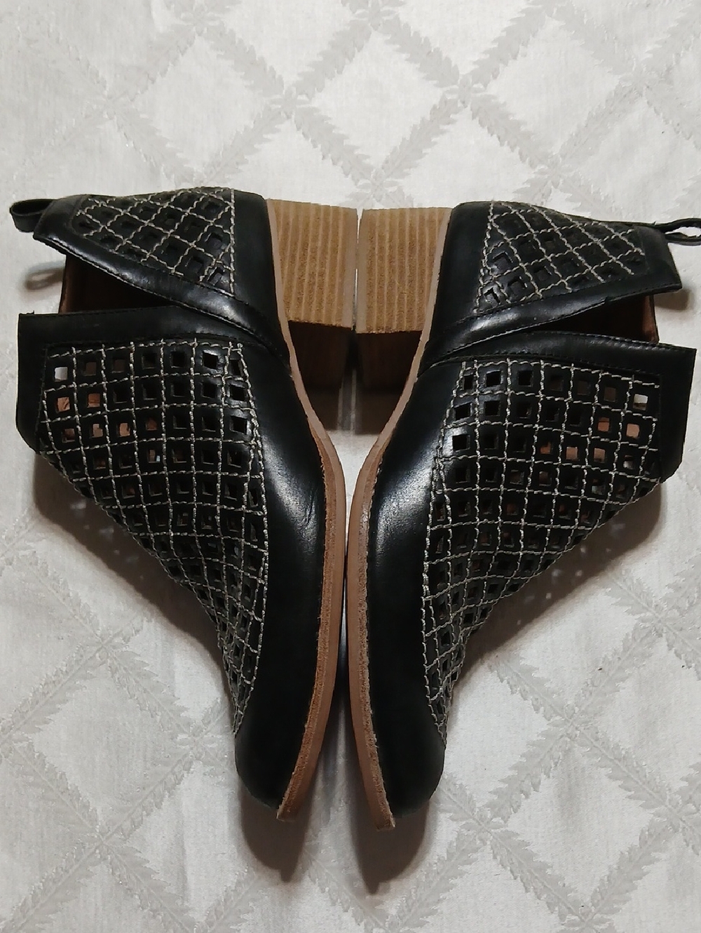Jeffrey Campbell Taggart Ankle Boot Black Size 8 - Picture 4 of 7